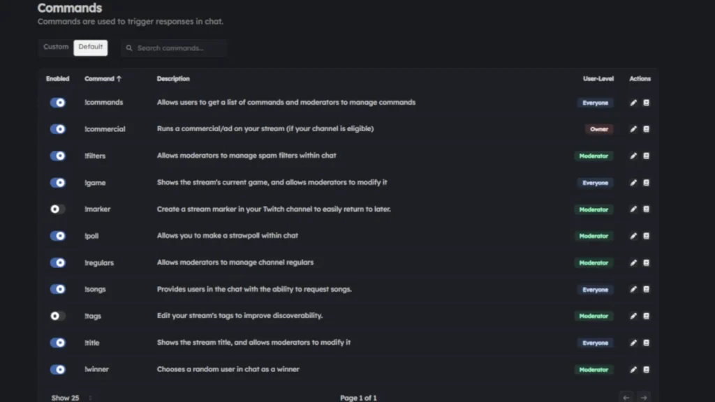 twitch nightbot commands